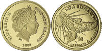 Salomonen 5 Dollars Elizabeth II, Daedalus, Gold, STGL -