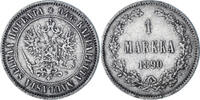 Finnland Markka Alexander III, Helsinki, Silber, SS+, KM:3.2 -