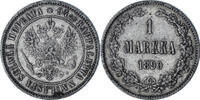 Finnland Markka Alexander III, Helsinki, Silber, VZ, KM:3.2 -