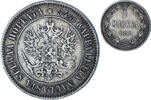 Finnland Markka Alexander III, Helsinki, Silber, VZ, KM:3.2 -