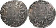 Frankreich Denier Tournois Louis VIII-IX, Billon, S, Duplessy:188 -