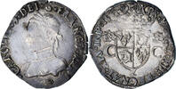 Frankreich Teston du Dauphiné Charles IX, Grenoble, Silber, S+ -