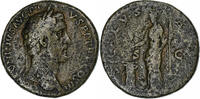 Sesterz Antoninus Pius, Rome, Bronze, S+, RIC:635a -