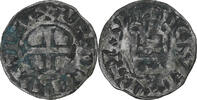Frankreich Denier Philip II, Saint-Martin de Tours, Silber, S -