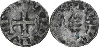 Frankreich Denier Philip II, Saint-Martin de Tours, Silber, S -