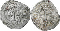 Frankreich Blanc au K Charles V, Billon, SS, Duplessy:363 -