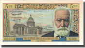 Frankreich 5 Nouveaux Francs Victor Hugo, 1963-05-02, SS+, Fayette:56.14 -