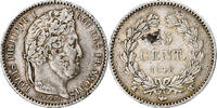 Frankreich 25 Centimes Louis-Philippe I, Lille, Silber, SS, Gadoury:357 -