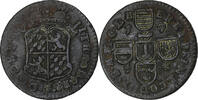 Hochstift Lüttich Liard John Theodore, Liege, Kupfer, SS, KM:146 -