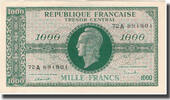 Frankreich 1000 Francs Marianne, VZ, Fayette:VF 12.1, KM:107 -