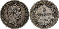 Frankreich 5 Francs Louis-Philippe, Paris, Silber, S+, Gadoury:676 -