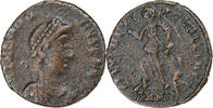 Follis Theodosius I, Uncertain Mint, Bronze, S+ -