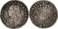 Frankreich 1/10 Écu aux branches d'olivier Louis XV, Limoges, Silber -
