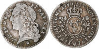 Frankreich 1/20 Écu au bandeau Louis XV, Metz, Silber, S+, Gadoury:284 -