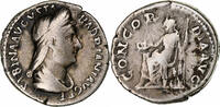 Denarius Sabina, Rome, Silber, S+, RIC:2504 -