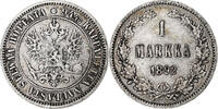 Finnland Markka Alexander III, Helsinki, Silber, SS, KM:3.2 -