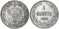 Finnland Markka Alexander III, Helsinki, Silber, SS+, KM:3.2 -