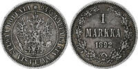 Finnland Markka Alexander III, Helsinki, Silber, SS+, KM:3.2 -