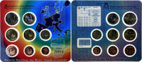 Spanien Set 1 ct. - 2 Euro 2004 Madrid Coin card, Madrid, STGL