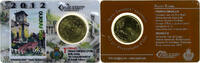 San Marino 50 Euro Cent Prima Torre, Stamp and coin card, Rome, Nordic -