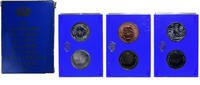 Spanien Set 3x 500 Pesetas 25 years of marriage - Juan Carlos and Sofia -