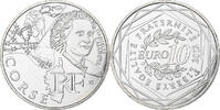 Frankreich 10 Euro Corse, MDP, Silber, UNZ -