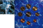 Finnland Set 1 ct. - 2 Euro + Token Vantaa, STGL -