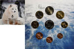 Finnland Set 1 ct. - 2 Euro + Token Vantaa, STGL -