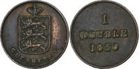 Guernsey Double Bronze, SS -