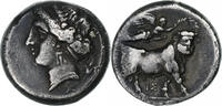 Stater Campania, Neapolis, Silber, SS, SNG-Cop:402 -