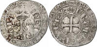 Frankreich Blanc au K Charles V, Billon, SS, Duplessy:363 -