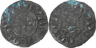 Frankreich Denier Tournois Louis VIII-IX, Billon, SS, Duplessy:187 -