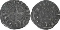 Frankreich Denier Tournois Louis VIII-IX, Billon, SS, Duplessy:187 -