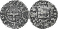 Frankreich Denier Philip II, Saint-Martin de Tours, Silber, S -