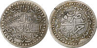 Algeria Budju Mahmud II, Silber, SS+ -