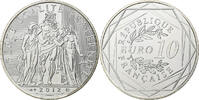 Frankreich 10 Euro Hercule, MDP, Silber, UNZ+ -