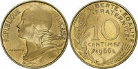 Frankreich 10 Centimes Marianne, Paris, Aluminum-Bronze, VZ+ -