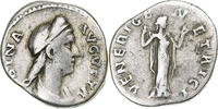 Denarius Sabina, Rome, Silber, S+ -