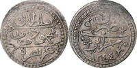 Algeria 1/4 Budju Mahmud II, Silber, SS+ -