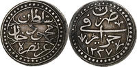 Algeria 1/4 Budju Mahmud II, Silber, VZ -