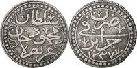 Algeria 1/4 Budju Mahmud II, Silber, SS+ -
