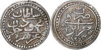 Algeria 1/8 Budju Mahmud II, Silber, SS -