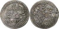 Algeria 1/8 Budju Mahmud II, Silber, SS+ -