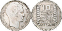 Frankreich 10 Francs Turin, Paris, Silber, VZ, Gadoury:801, KM:878 -