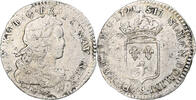 Frankreich 1/12 Ecu de France Louis XV, Paris, Silber, S+, Gadoury:288 -