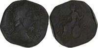Sesterz Marcus Aurelius, Rome, Bronze, SGE+, RIC:1033 -