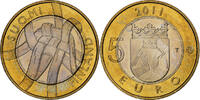 Finnland 5 Euro Provinces - Karelia, Vantaa, Bi-Metallic, VZ+, KM:159 -