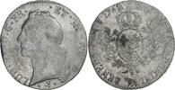 Frankreich Écu de Béarn au bandeau Louis XV, Pau, Silber, SGE+ -