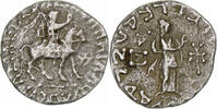 Drachm Indo-Scythian Kingdom, Azes I, mint in Gandhara, Silber -