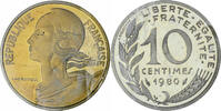 Frankreich 10 Centimes Marianne, MDP, Piéfort, Kupfer-Nickel, STGL -